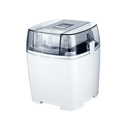 VAVSEA 1.5 Qt Ice Cream Maker, Built-in Compressor for Instant Frozen Treats, White